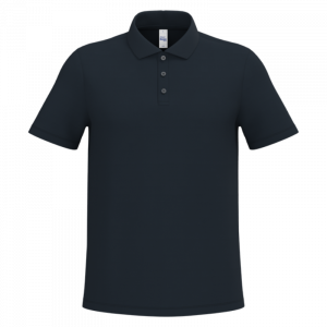 Polo piqué manches courtes Navy