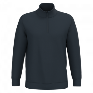 Sweat-shirt col zippé homme